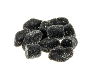 Gustaf's Dutchies are soft licorice candy in black